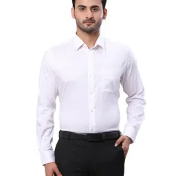 Raymond Red Contemporary Fit Checks Shirt-image-2