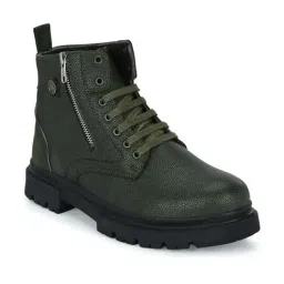 Eego Italy Men's Green Casual Boots image 2