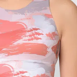 Wacoal Multicolor Blended Printed Sports Bra image 5