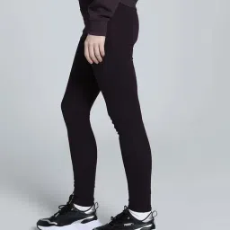 Puma Purple Cotton Sports Tights image 3