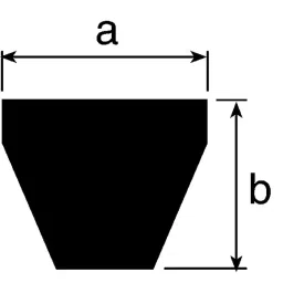 Contitech Drive Belt Section XPZ 1280 mm Length image 2