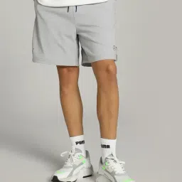 Puma Mercedes-AMG Petronas Formula 1 Grey Regular Fit Shorts-picture-19