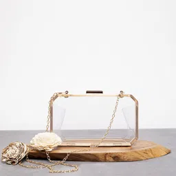 HAUTE SAUCE by Campus Sutra PU Structured Sling Bag image 5