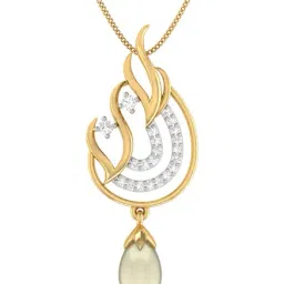 PC Jeweller Aarush 22 kt Gold Pendant without Chain-picture-43