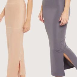 Secrets By ZeroKaata Assorted Plain Saree Shapewear - Pack Of 2-picture-18