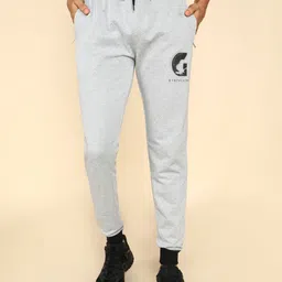 GYRFALCON Men Brand Logo Printed Cotton Joggers-picture-17