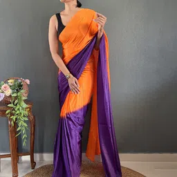 Mitera Ombre Pure Georgette Saree image 5