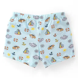 Babyhug 100% Cotton Knit Striped & Trunk Pack of 3 - Multicolour image 3