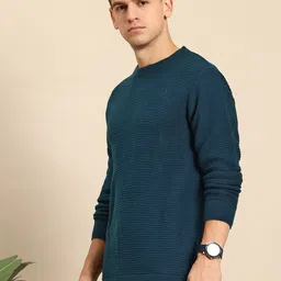 Mast & Harbour Self-Striped Pullover image 3