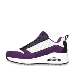 Skechers Women's UNO - 2 MUCH FUN Purple Sneakers image 3