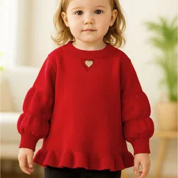 Bold N Elegant Girls Pullover with Embellished Detail-image-5