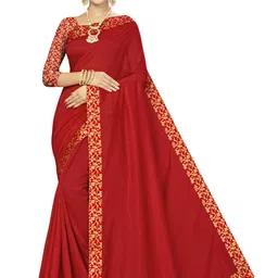 Maroosh Solid Saree-picture-35