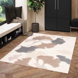 Obsessions Brown Non-Shedding Polypropylene Floral Carpet - Medium-picture-36