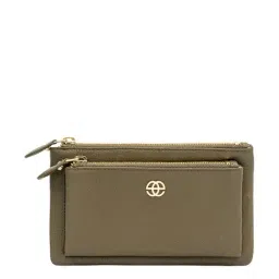 Eske Aleta Olive Green Solid Wallet for Women-image-8