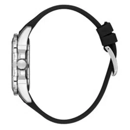 Daniel Klein Black Dial Analog Watch With Silicon Band - DK.1.13911-1 image 3