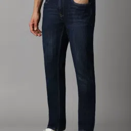 Louis Philippe Navy Slim Fit Jeans image 3