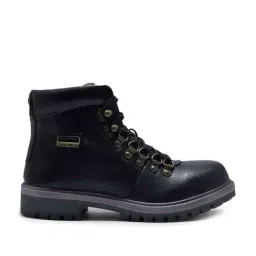 Woodland Men's Black Casual Boots-picture-42