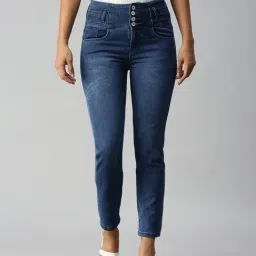 showoffff SHOWOFF Slim Fit Clean Look Blue Jeans-picture-13