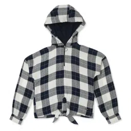 Pepe Jeans Kids Navy & White Chequered Full Sleeves Top-image-39