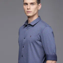 Louis Philippe Sport Smart Fit Printed Casual Shirt-picture-37