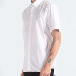 Tommy Hilfiger White Regular Fit Shirt image 3