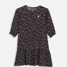 Allen Solly Girls Black Frock-picture-41