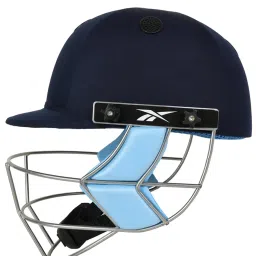 Reebok Super Drive Adjustable Steel Grill, Lightweight Cricket Helmet (Navy) image 3