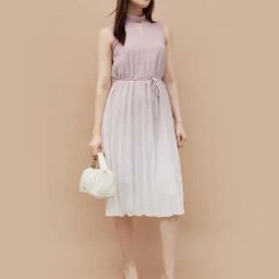 Code By Lifestyle Pink Regular Fit Dress-picture-30