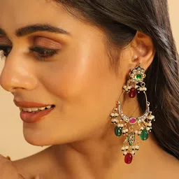 nuyug Yinara Women Contemporary Chandbalis Earrings-picture-38