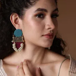 Panash Contemporary Dangler Earrings-picture-35