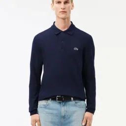 Lacoste Blue Regular Fit Polo T-Shirt-image-71