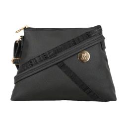 Baggit Black Textured Small Baguette Bag-picture-14