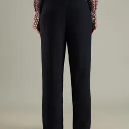 Tommy Hilfiger Navy Relaxed Fit Trousers image 2