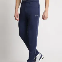 Reebok Navy Regular Fit Trackpants image 3