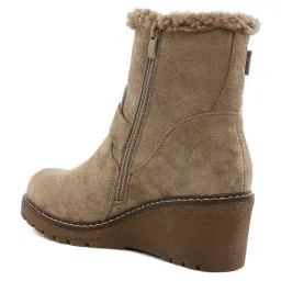 London Rag Women's Taupe Snow Boots image 5