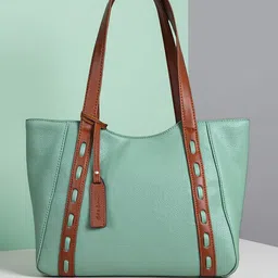 Mast & Harbour Women Solid Structured Tasselled Contemporary Shoulder Bag-picture-31