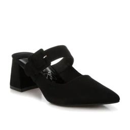 London Rag Women's Black Mule Shoes-picture-11