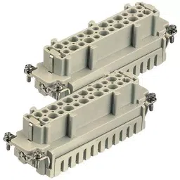 Harting Heavy Duty Connector Inserts / Modules RECTANGULAR HAN INSERT, FEM, 48WAY SCREW, 09330242711-picture-37