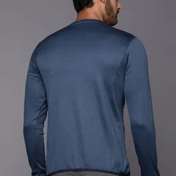 Columbia Men Blue Park View Crew Sweatshirt image 2
