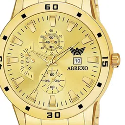 Abrexo Men Dial & Stainless Steel Bracelet Style Straps Analogue Watch Abx8404 image 3