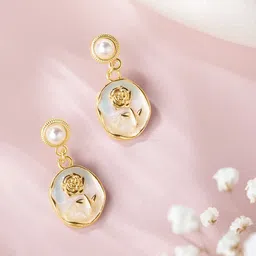 DressBerry Floral Drop Earrings-picture-25