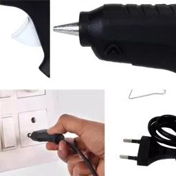 CRAFTYGUN 40 W Standard Temperature Hot Glue Gun with 1 Stick Black 11 mm Stick Dia., BLACK40-WT-CRAFTYGUN-1ST image 4