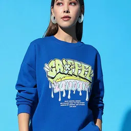 GRIFFEL Women Printed Sweatshirt-image-62