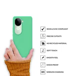 SPRIG Solid Printed Back Case Mobile Accessories image 2