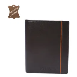 Red Chief Dark Brown Leather Casual Bi-Fold Wallet for Men-picture-11