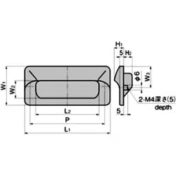 TAKIGEN Embedded Handle Polycarbonate + ABS Alloy 18 g, AP-183-4-Ivory-picture-10