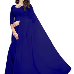 FANCYNINE Poly Georgette Saree-picture-30