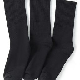 Pine Active Cotton Lycra Knit Athelisure & Sportswear  Breathable Socks  Pack Of 3 - Black-picture-12