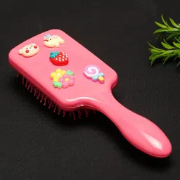 Stol'n Rectangle Shaped embillished Hair Brush - Dark pink-picture-26