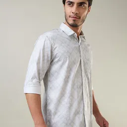 TIM PARIS Men Classic Printed Casual Shirt image 3